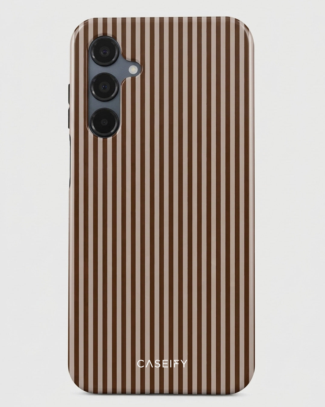Brown Pinstripe Samsung Galaxy A16 Case