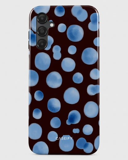 Blue Bubble Dot Samsung Galaxy A25 Case