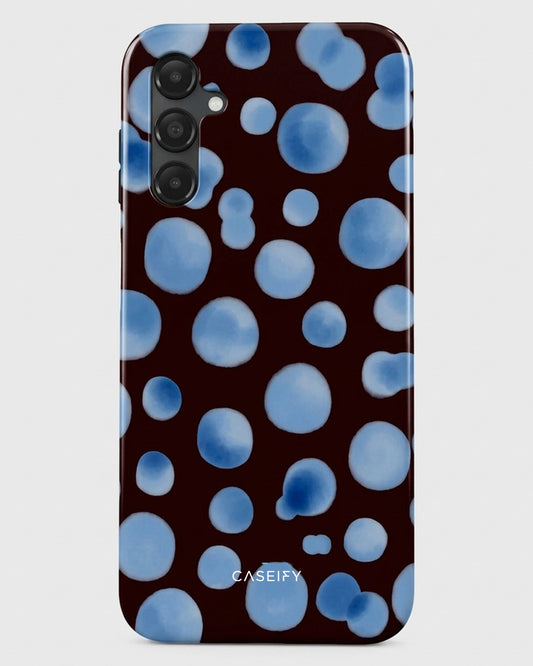 Blue Bubble Dot Samsung Galaxy A25 Case