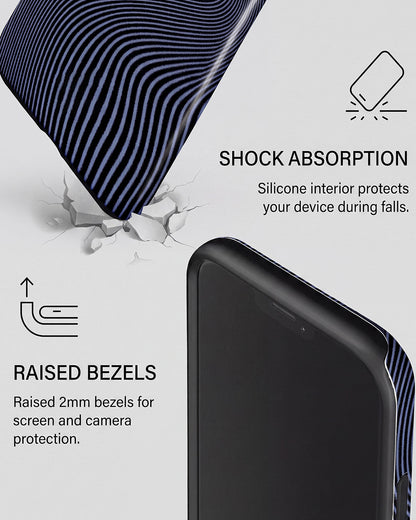 Wood Grain Wave iPhone 12 Mini Case