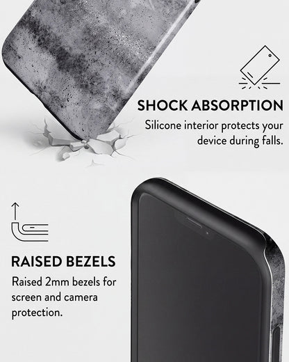 Smoke Grey Marble iPhone 12 Pro Max Case