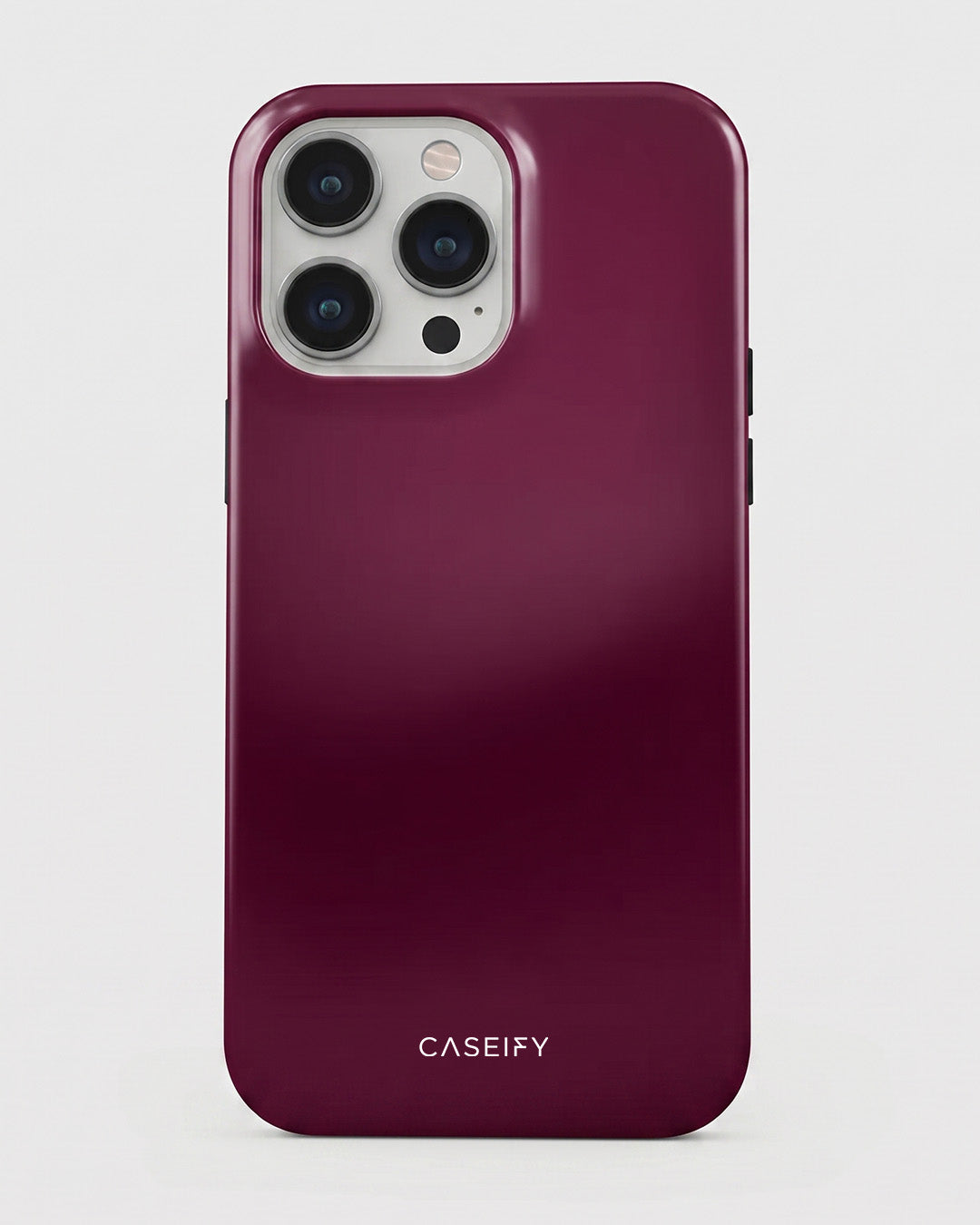 Burgundy Solid iPhone 13 Pro Max Case