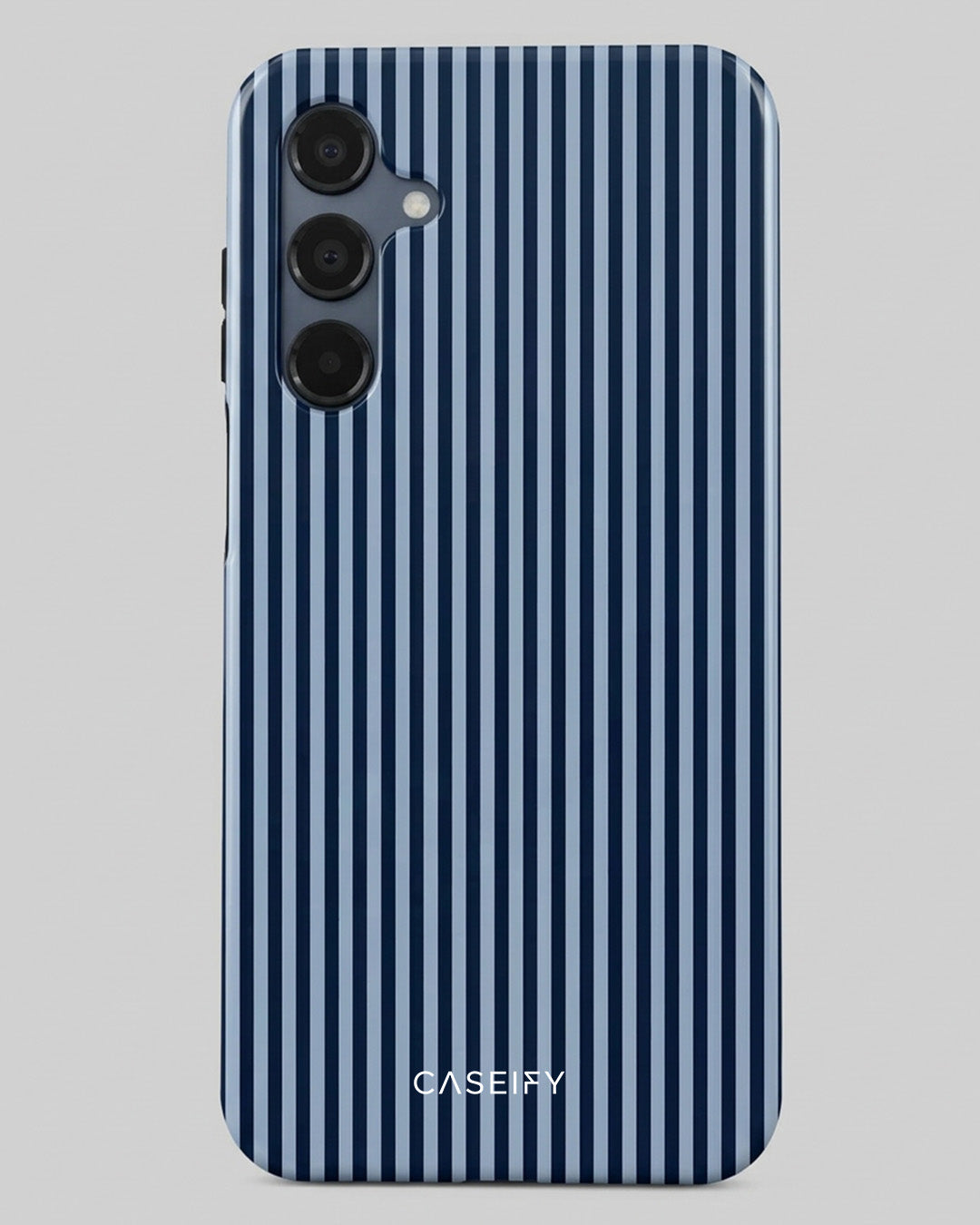 Navy Pinstripe Samsung Galaxy A16 Case