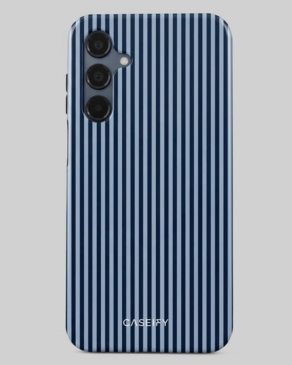 Navy Pinstripe Samsung Galaxy A16 Case