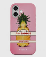 Golden Sweet Pineapple iPhone 16 Plus Case