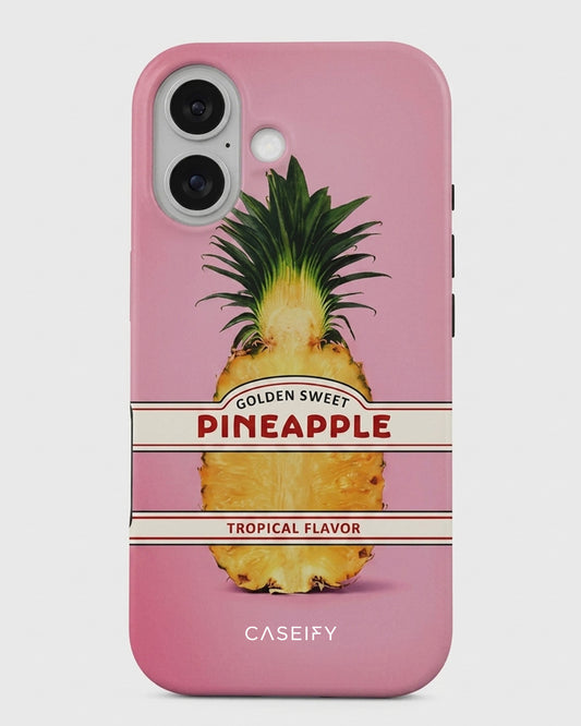 Golden Sweet Pineapple iPhone 16 Plus Case