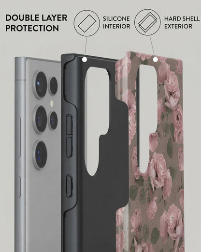 Galaxy S24 Ultra Pink Rose Case