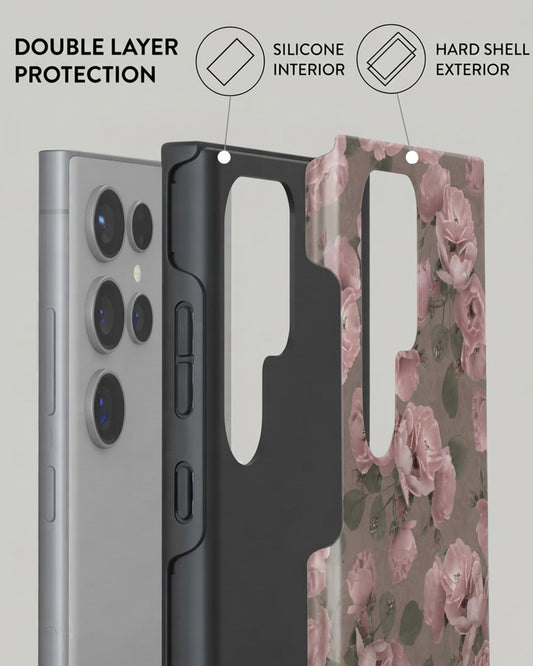 Galaxy S24 Ultra Pink Rose Case