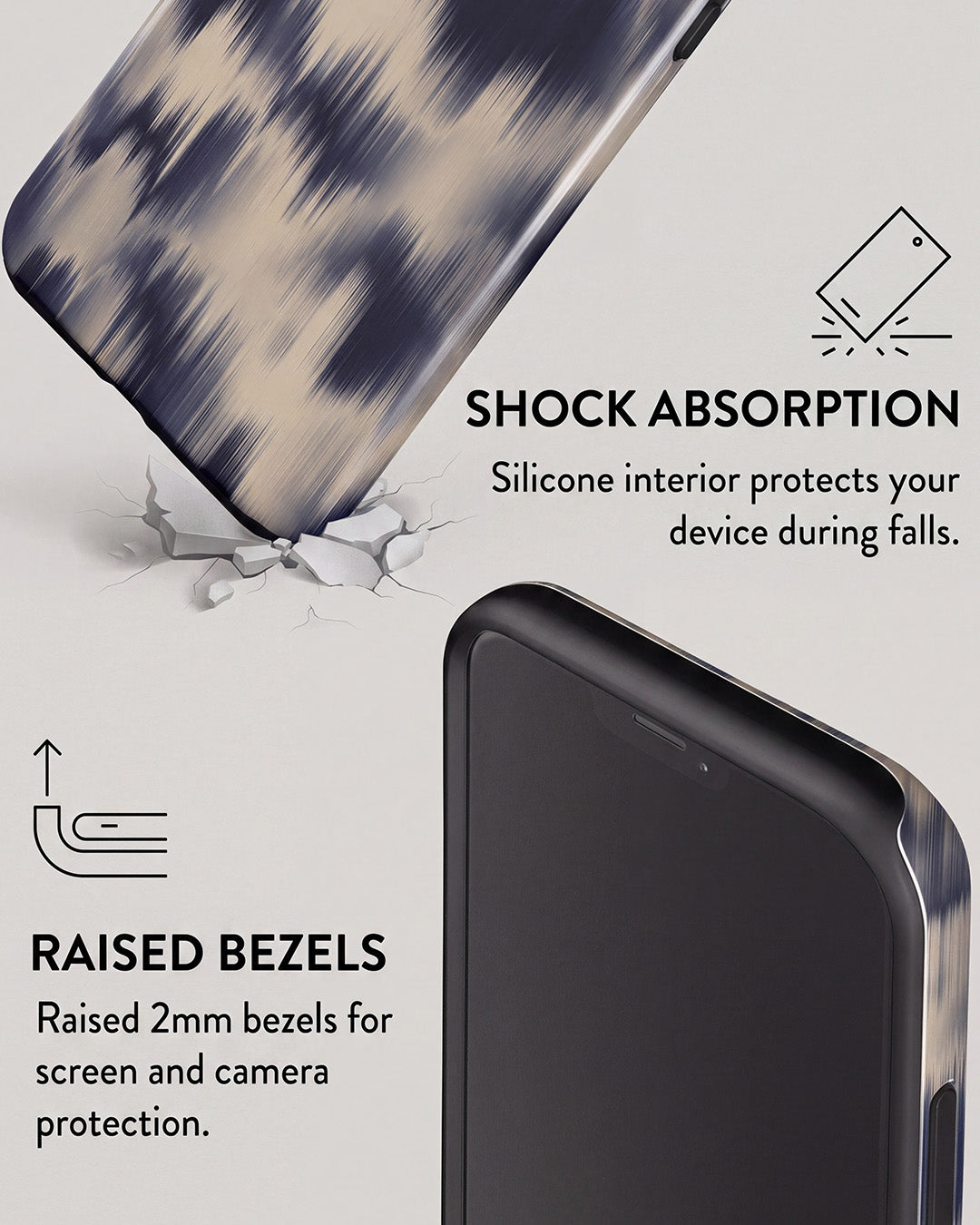 Blurred Ikat iPhone 12 Mini Case