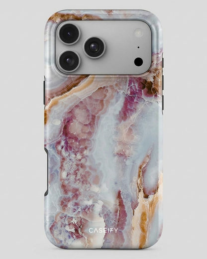Rose Gold Marble iPhone 17 Pro Max Case