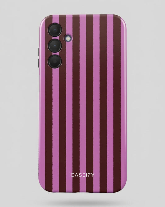 Pink Striped Samsung Galaxy A15 5G Case