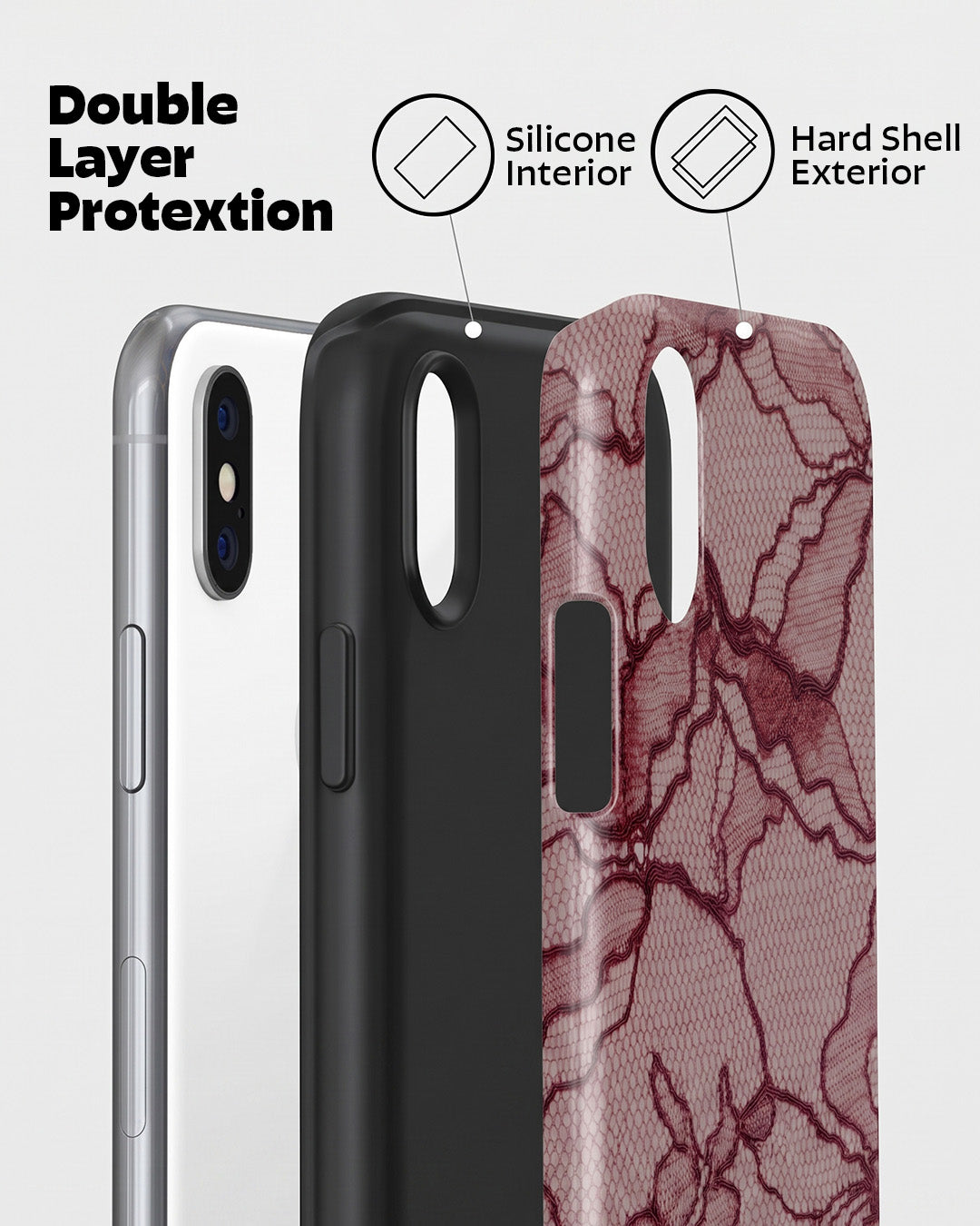 Tortoiseshell Print iPhone X Case