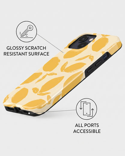 Painted Lemon iPhone 13 Case