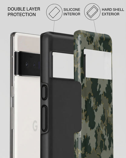 Green Camo Pixel 6 Pro Case