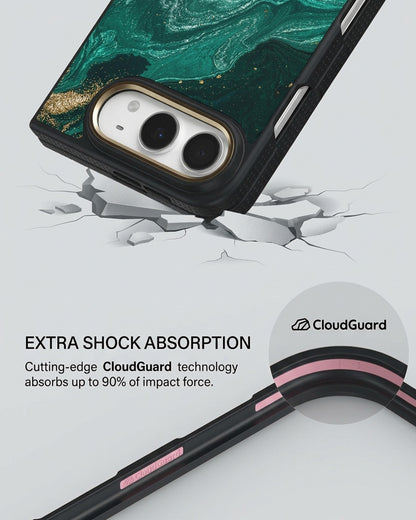 Emerald Marble iPhone Duo Case