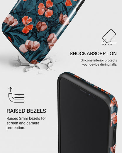 Dark Floral iPhone 11 Pro Max Case