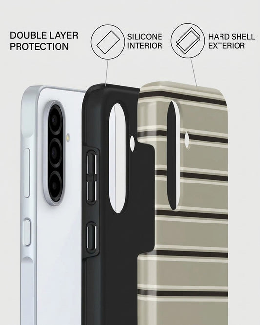 Galaxy A56 5G Beige Striped Case