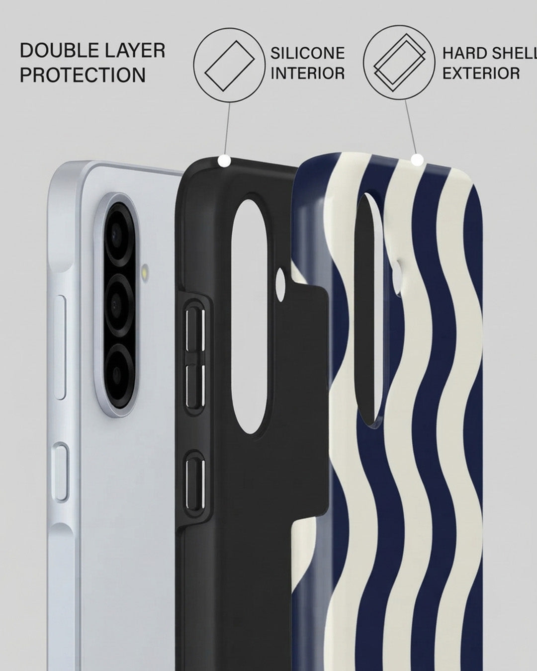 Galaxy A56 5G Wavy Stripe Case