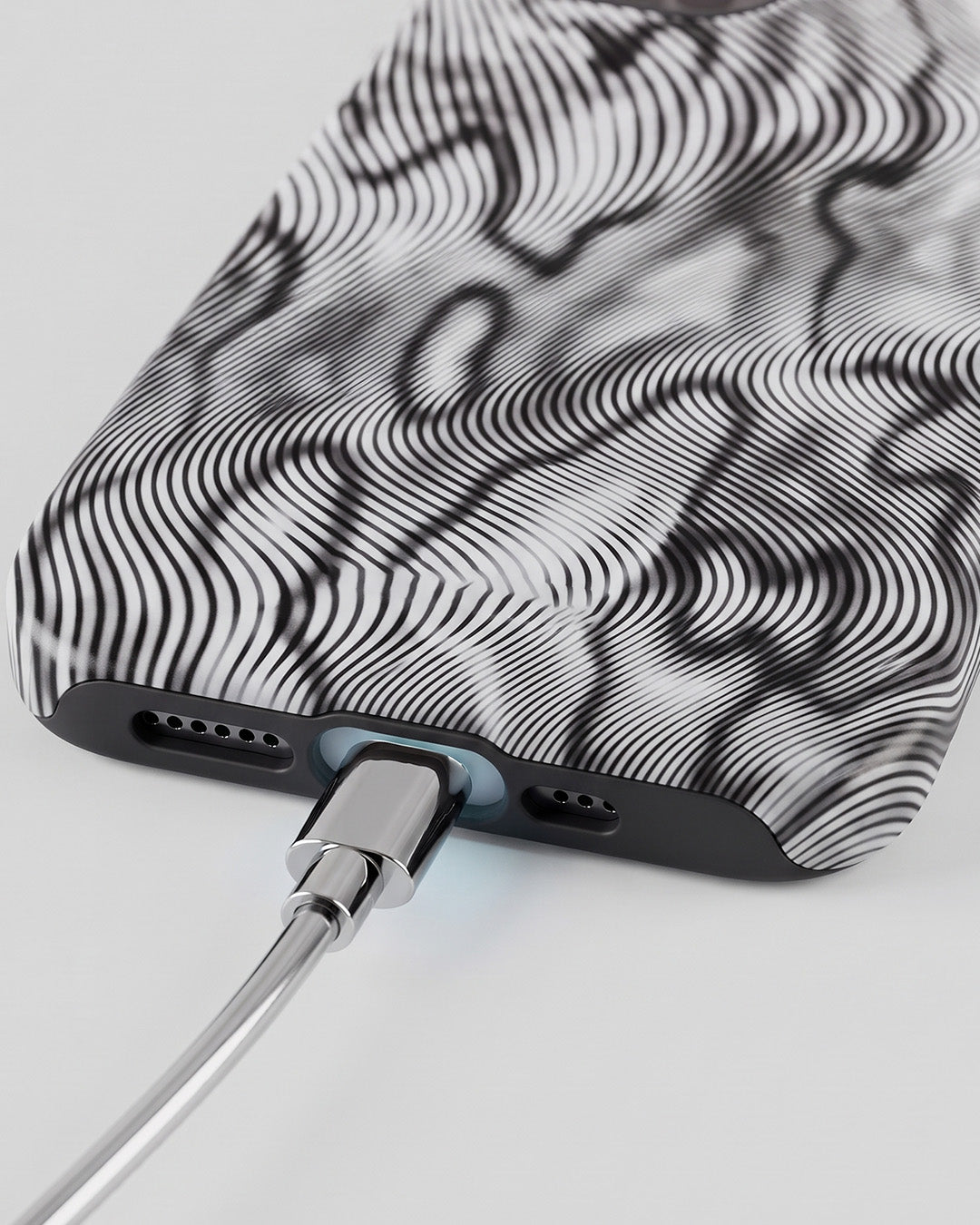 Wavy Line Abstract iPhone 12 Pro Max Case