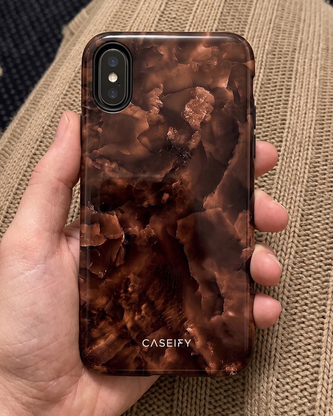 Copper Marble iPhone XS Max Case