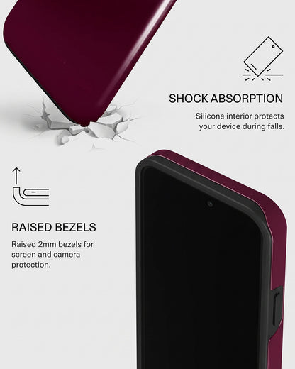 Burgundy Solid iPhone 13 Pro Max Case