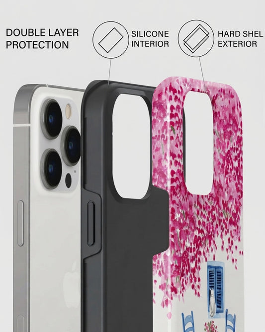 Greek Courtyard iPhone 14 Pro Case