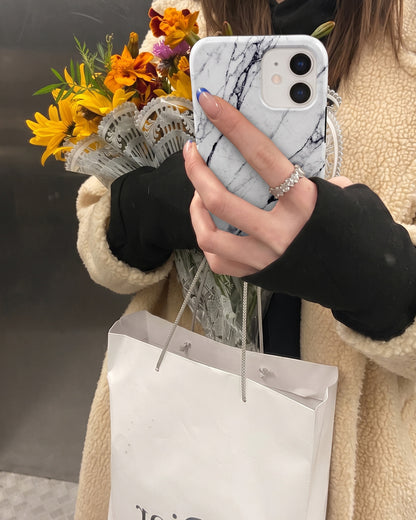 White Marble iPhone 11 Case