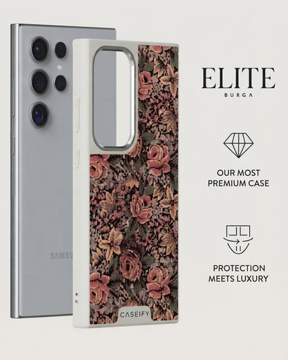 Vintage Floral Tapestry Samsung Galaxy S24 Case