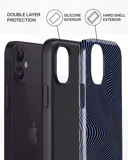 Wood Grain Wave iPhone 12 Mini Case