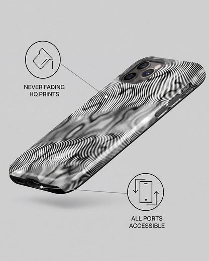 Wavy Line Abstract iPhone 12 Pro Max Case