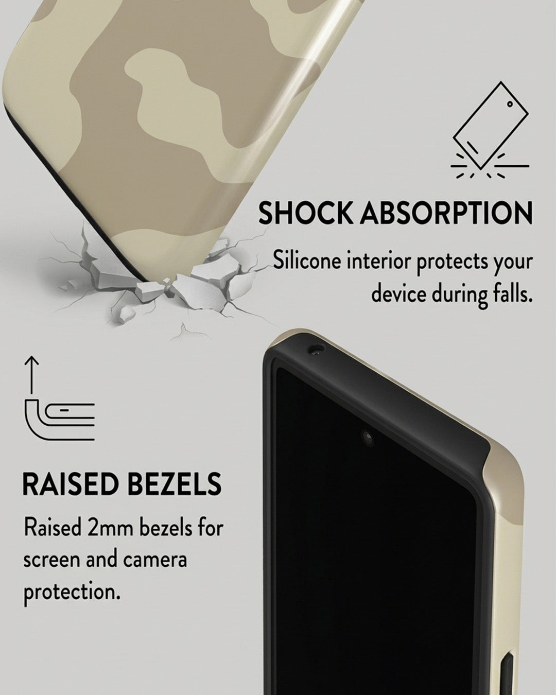 Beige Camo Pixel 7 Pro Case