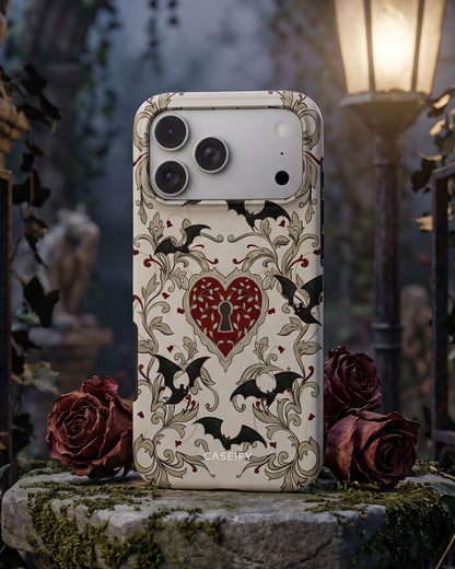 Vintage Heart Botanical iPhone 17 Pro Max Case