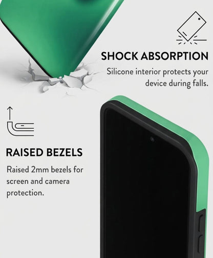 Green Butterfly iPhone 14 Pro Case