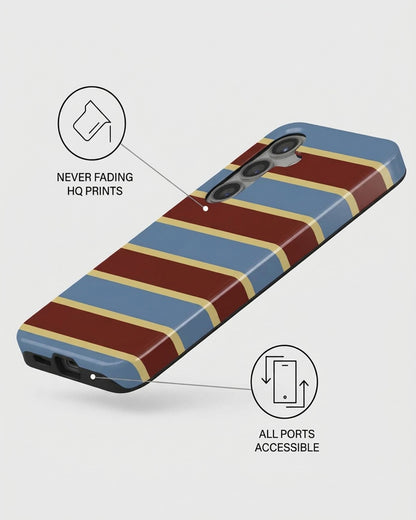 Samsung Galaxy S24 FE Striped Case