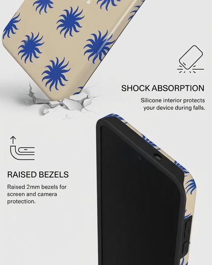 Blue Swirl Case for Samsung Galaxy S25 FE