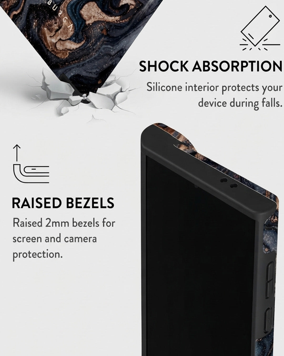 Galaxy S24 Ultra Marble Case