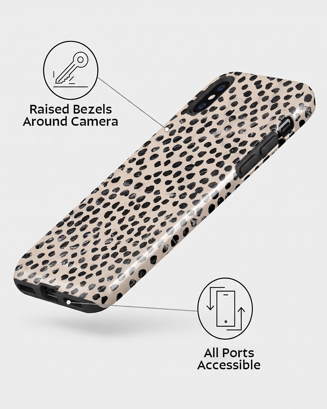 Dalmatian Spot iPhone XS Max Case