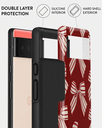 Red Bow Pixel 6a Case