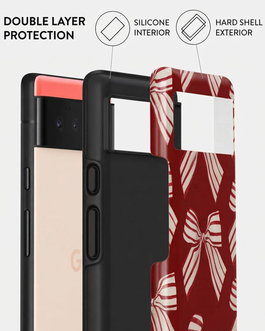 Red Bow Pixel 6a Case