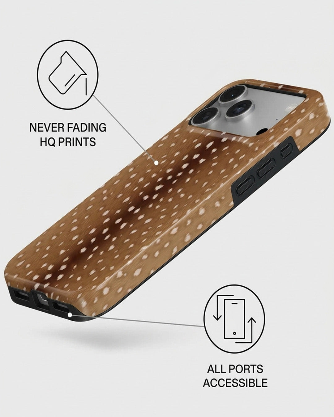 Speckled Brown iPhone 18 Pro Case
