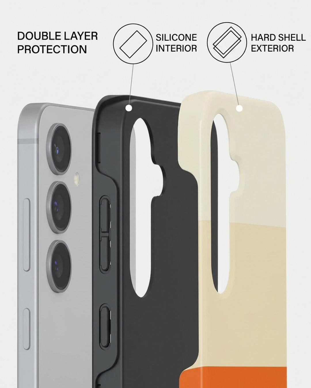 Samsung Galaxy S24 FE Color Block Case