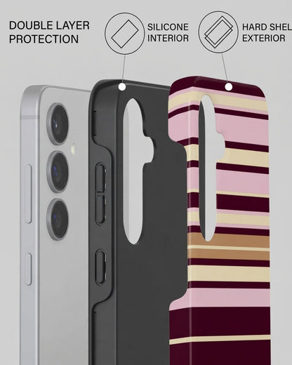 Galaxy S24 Plus Multi Stripe Case