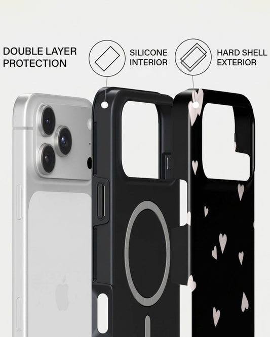 Heart Print iPhone 17 Pro Max Case