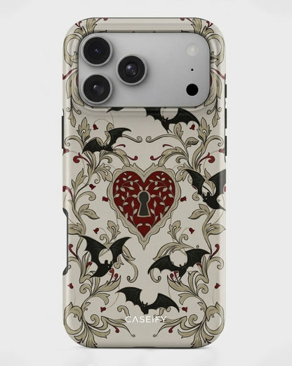 Vintage Heart Botanical iPhone 17 Pro Max Case