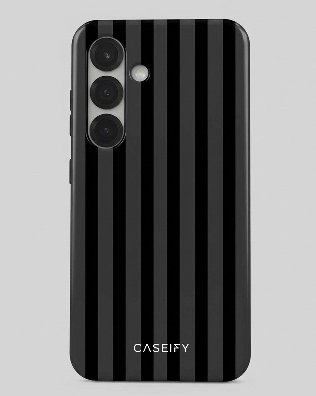 Black Striped Case for Samsung Galaxy S25 Plus