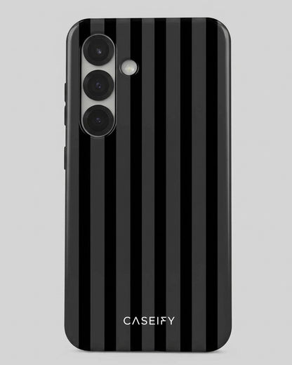 Black Striped Case for Samsung Galaxy S25 Plus