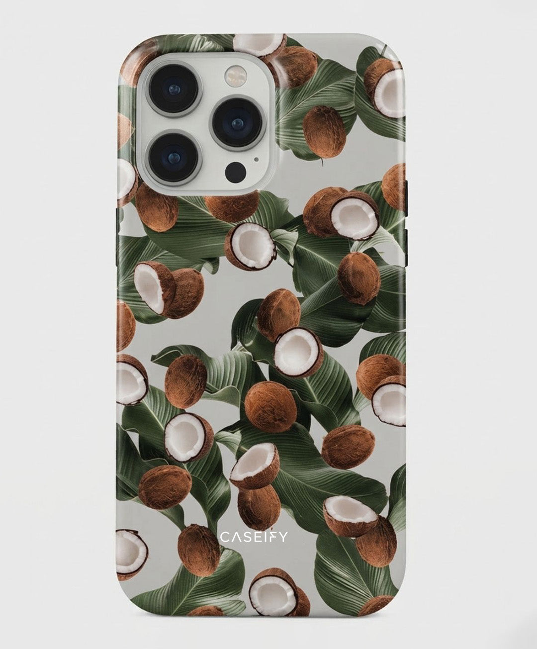 Coconut Print iPhone 14 Pro Case