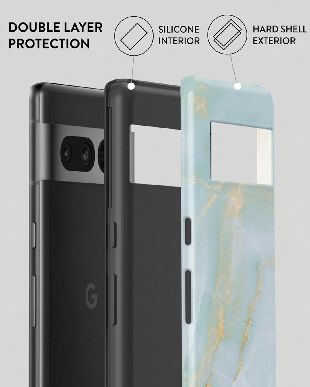 Mint Marble Pixel 7 Pro