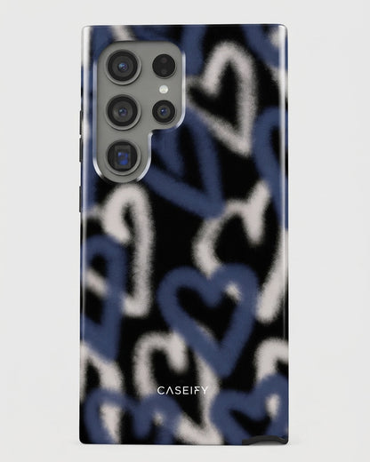 Galaxy S24 Ultra Brush Heart Case