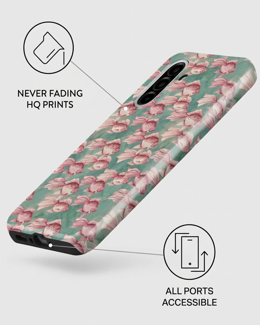 Galaxy A56 5G Pink Tulip Case